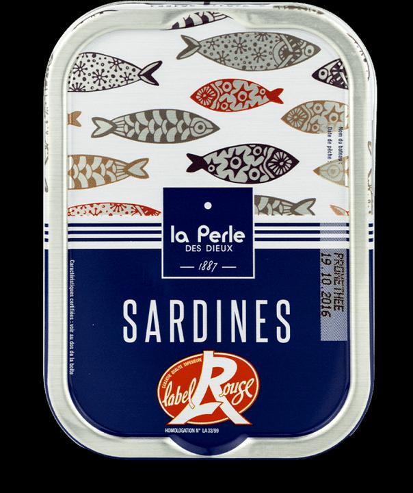 La Perle des Dieux Sardines Label Rouge (115 g)
