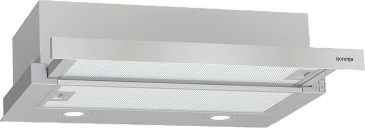 Gorenje TH62E4X Dunstabzugshaube Halb eingebaut (Pullout) Edelstahl ³/h C (Cappuccio a schermo piatto)
