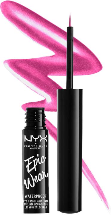 NYX Professional Make-Up Epic Wear Metallic Liquid Liner - Fuchsia Metal (Fucsia)