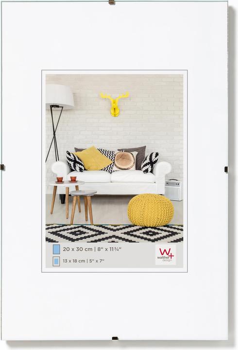 Produktbild Walther Design Rahmenlose Bildhalter (15 x 20 cm)