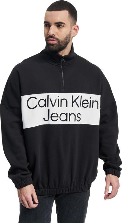 Produktbild Calvin Klein Jeans Bold Logo Colorblock Half Zip - 90649 (L)