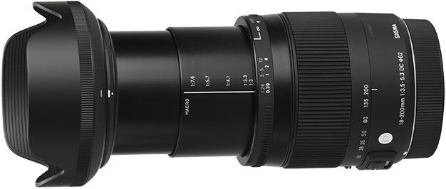 Actual product image Sigma 18-200mm f/3.5-6.3 DC Macro OS HSM (C), Nikon F DX (Nikon DX, APS-C / DX)