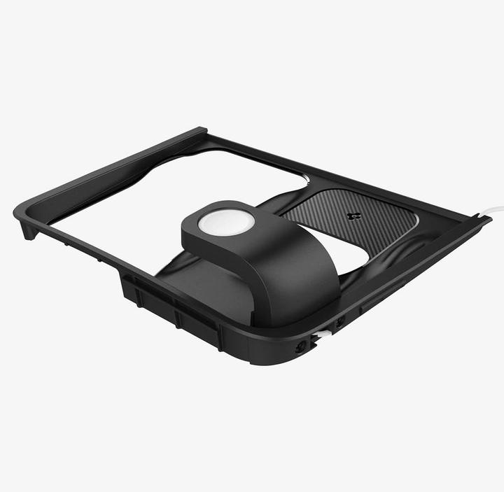 Productafbeelding Spigen Tesla 3 in 1 Wireless Charging Hub Mount black - Tesla Model Y/3