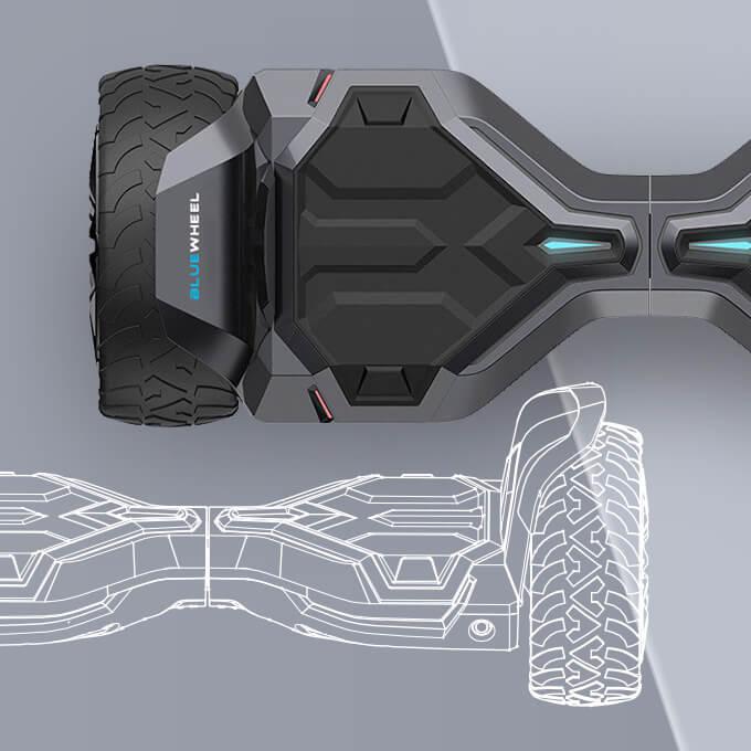 Actual product image Bluewheel Hx510 (16 km/h, 700 W)