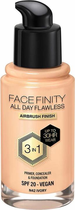 Produktbild Max Factor Facefin All Day Flaw Make Up No 42 (N42 - IVORY)