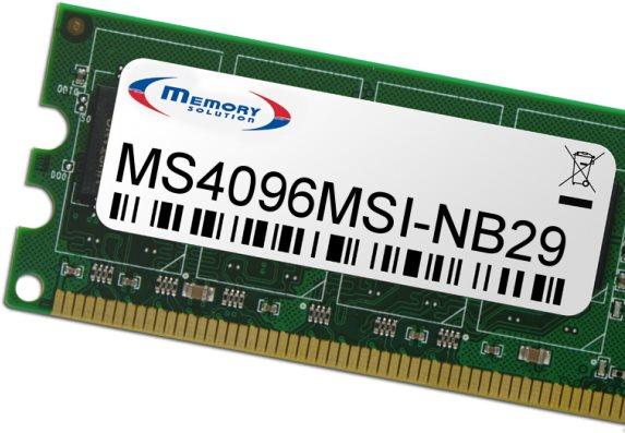 Immagine prodotto Memorysolution Memoria (GT70, GT680, 1 x 4GB)