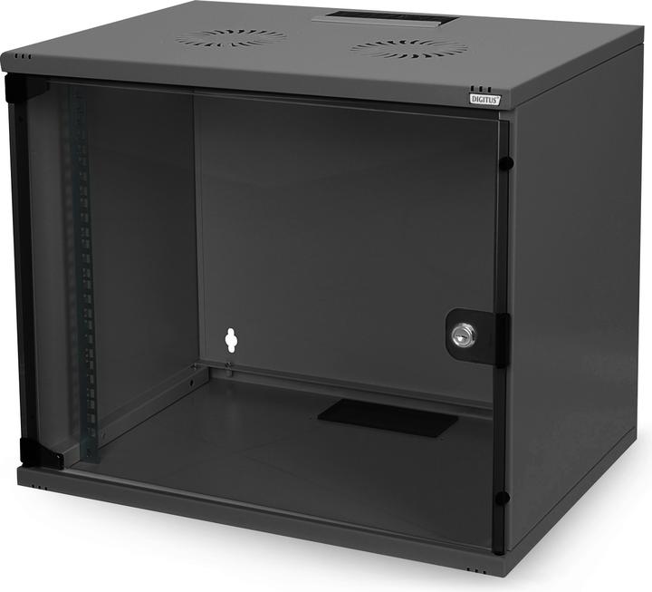 Actual product image Digitus Wall Mounting Cabinet, SOHO, unmounted - 540x400 mm (WxD) (7 RU, 19 inch rack)