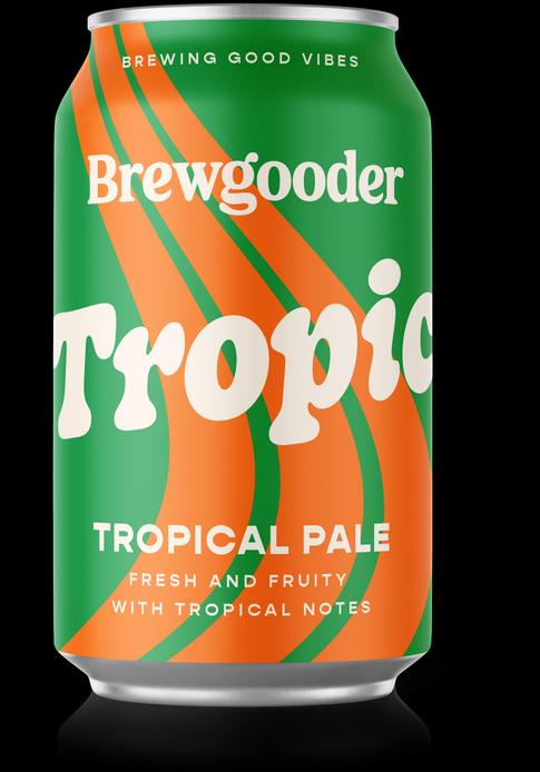 Actual product image Brewgooder Tropical Pale (12 x 33 cl)