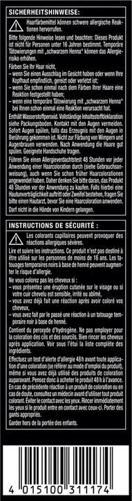Valeurs nutritives et ingrédients Syoss Oleo Intense (5-92)