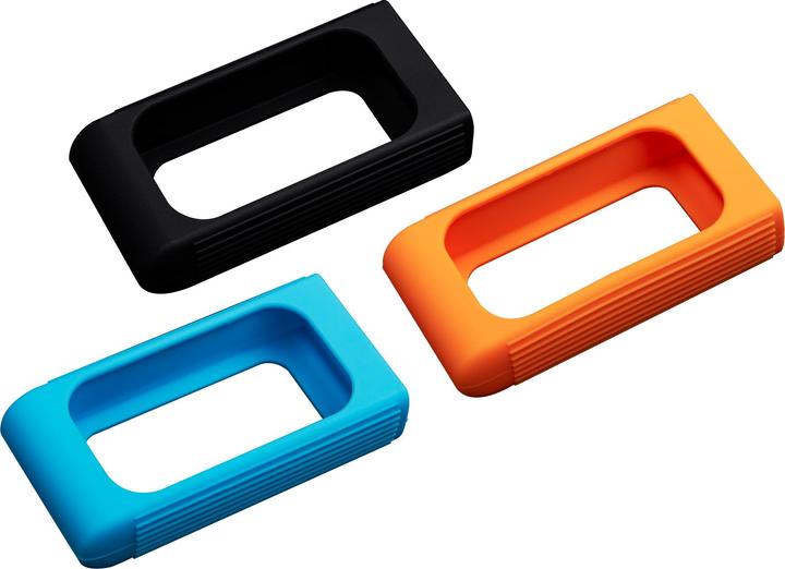 Immagine prodotto Kingston XS SSD Manicotto in gomma 3 Pack - Nero Blu Arancione