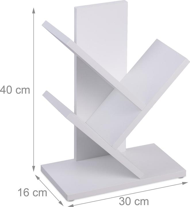 Actual product image Relaxdays Bookshelf (30 x 16 x 40 cm)