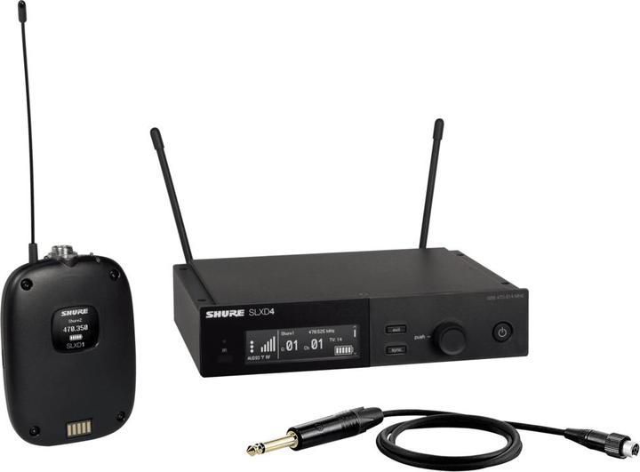 Produktbild Shure SLXD14E-J53 - Zestaw bezprzewodowy instrumentalny WA 305 w kpl (562-606 MHz)