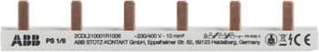 Nutritional values and ingredients ABB 1-phase busbar PS1/6 per M compact 6 modules closed PS1/6