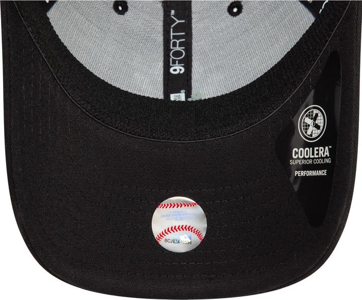 Produktbild New Era 9Forty Stretch-Snap Cap - New York Yankees schwarz (One Size)