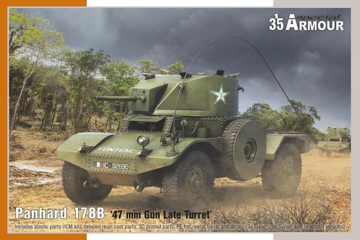 Special Hobby Panhard 178B 47 mm Gun Late Turret
