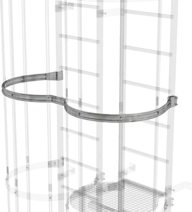 Actual product image Munk Back protector staggered version