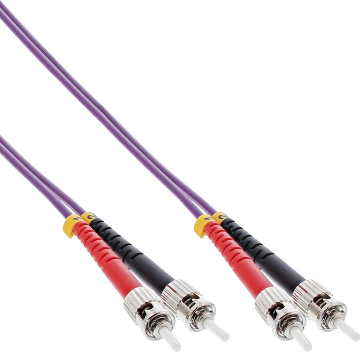 Produktbild InLine Glasfaser-Patchkabel ST (CAT6, 5 m)