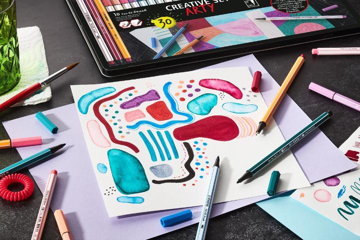 Actual product image STABILO Kreativset Arty (Sorted, 30 x)
