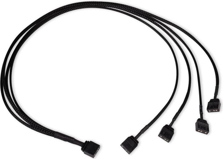 Immagine prodotto Alphacool KAB Sdoppiatore a Y aRGB da 3 pin a 4x 3 pin 60 cm