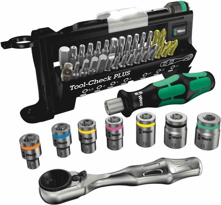Image du produit Wera Tool-Check PLUS (Six pans creux TX M10, Six pans creux TX M15, Six pans creux TX M30, Croix Phillips PH M1, Croix Phillips PH M2, Six pans creux TX M25, Croix Pozidriv PZ M1, Croix Pozidriv PZ M2, Croix Phillips PH M3, Croix Pozidriv PZ M3, Six pans creux TX M20, Six pans creux TX M40)