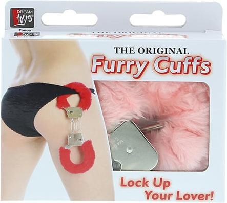 Actual product image NMC Metal Handcuff with Plush Pink