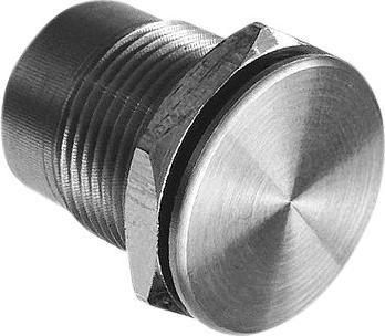 Image du produit Bulgin Piezo,1A,24VDC,Flat btn,SS,22mm