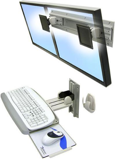 Image du produit Ergotron Support mural Neoflex Dual (Mur, 24")