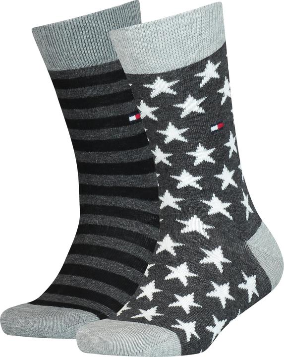 Produktbild Tommy Hilfiger Th Kids Sock 2p Stars And Stripes (2er Pack, 39 - 42)