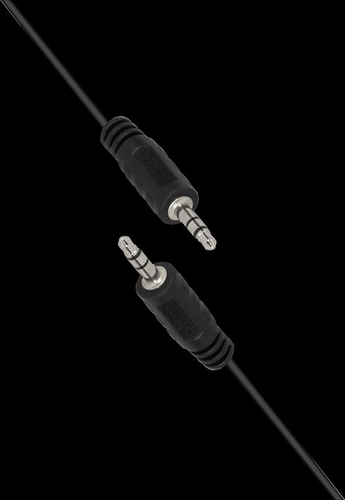 Actual product image LogiLink CA extension cable (1 m, 3.5mm jack (AUX))