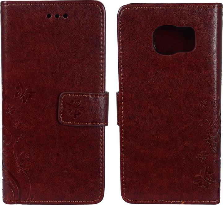 Produktbild König Design Schutz Handy Hülle für Samsung Galaxy S7 Case Cover Tasche Wallet Etui Bumper (Samsung Galaxy S7)