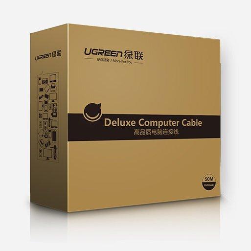 Produktbild Ugreen Kabel HDMI-Kabel 4K 30 Hz 3D 18 10 m schwarz (HD104 10110) (10 m, HDMI)