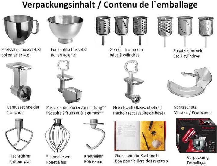 Immagine prodotto KitchenAid Set per l'anniversario dell'Artisan KSM150