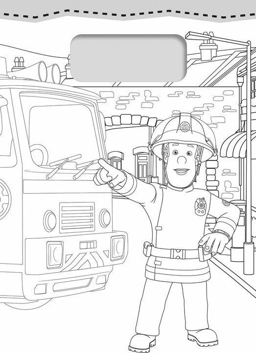 Produktbild Panini Feuerwehrmann Sam: Mein brandheisser Malblock