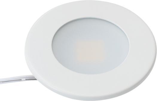 Nordtronic Alina Kabinetbelysning 350mA 2,2W 3000K, 195 lumen, mat hvid