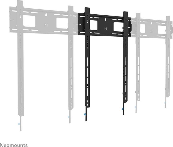 Produktbild Neomounts Wandhalterung 500x800mm 100kg/50-98"/fix/schwarz/Hochformat (Wand, 98", 100 kg)