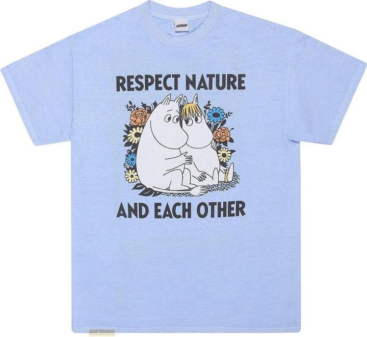 Immagine prodotto Heroes Inc Maglietta Moomins Rispetta la Natura Taglia S (S)