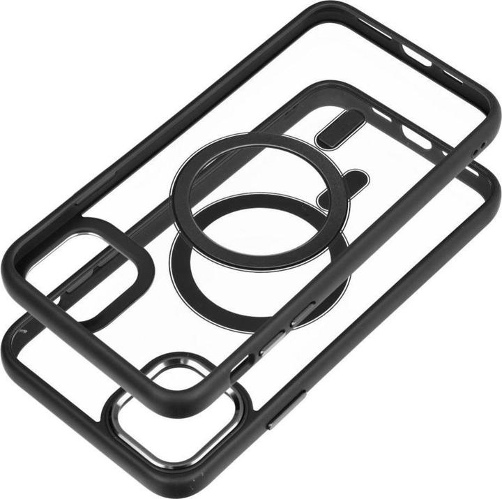Produktbild OEM Back panel cover COLOR EDGE MAG COVER case compatible with MagSafe for IPHONE 11 Pro Max black (Apple iPhone 11 Pro Max)