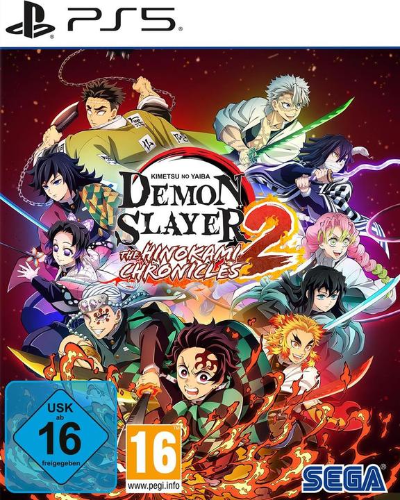 Actual product image Sega Demon Slayer -Kimetsu no Yaiba- The Hinokami Chronicles 2 (PS5) (PS5, DE)