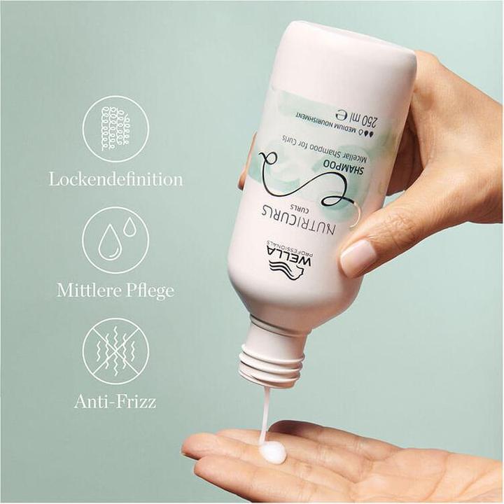 Actual product image Wella Nutricurls Curls Shampoo (250 ml, Liquid shampoo)