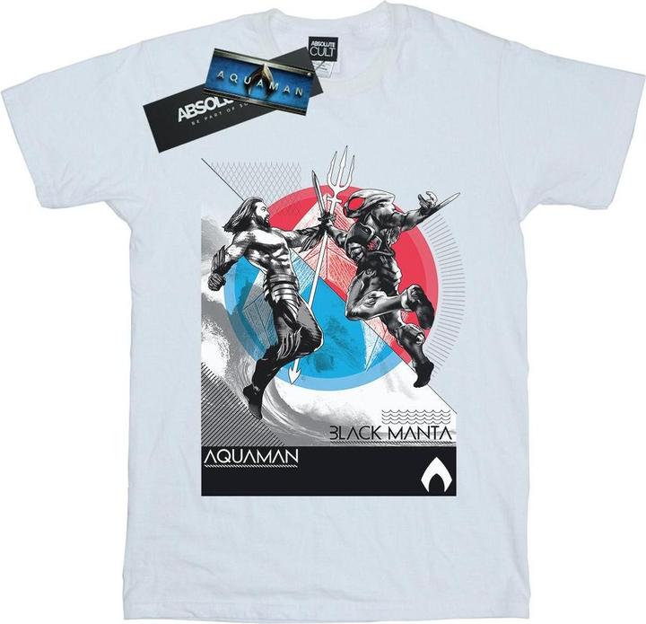 Aquaman Vs Black Manta TShirt Jungen