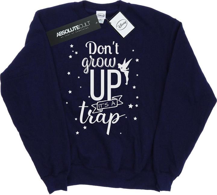 Disney Tinker Bell Don't Grow Up Sweatshirt (L)