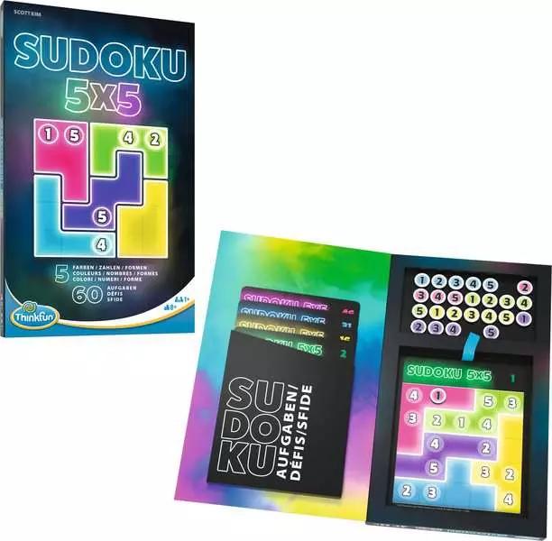 Produktbild Ravensburger ThinkFun - Sudoku 5x5 (Deutsch, Italienisch, Französisch)