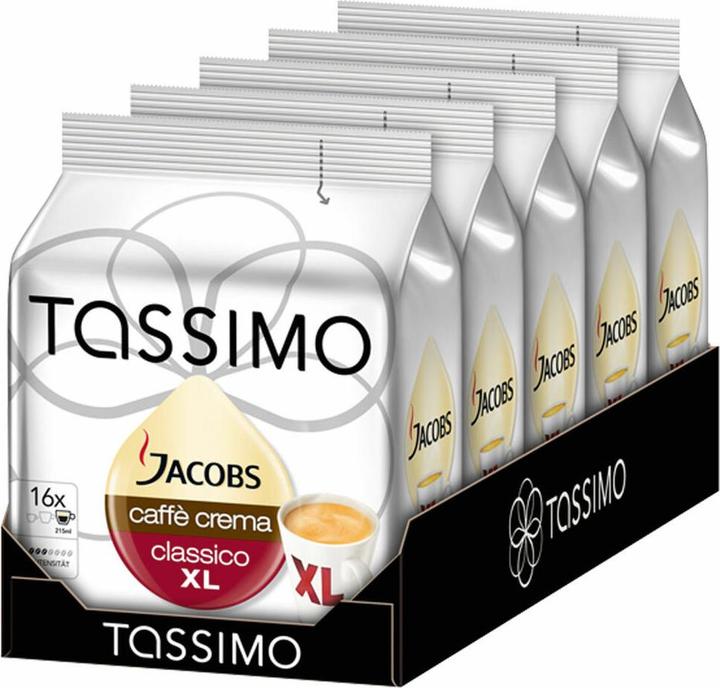 Produktbild Tassimo Jacobs Caffe Crema (80 x Port.)