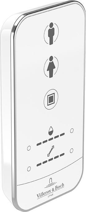 Actual product image Villeroy & Boch Shower toilet complete system ViClean-l100 white with coating V0E100R1