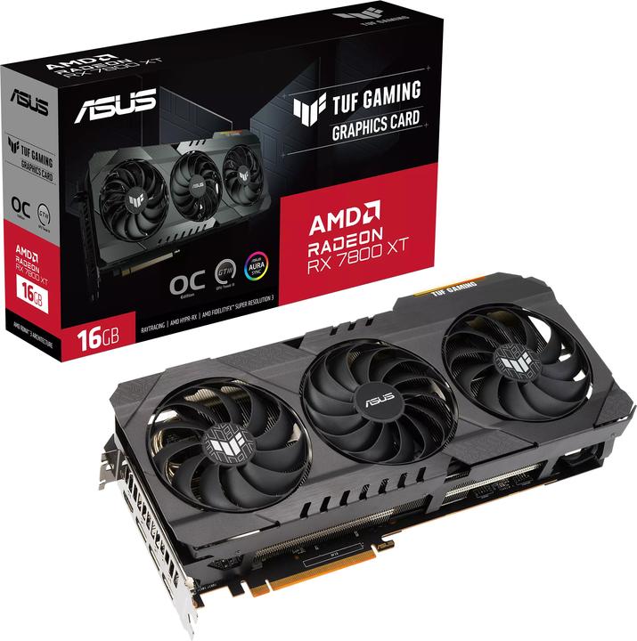 Actual product image ASUS TUF Gaming Radeon RX 7800 XT OG OC (16 GB)