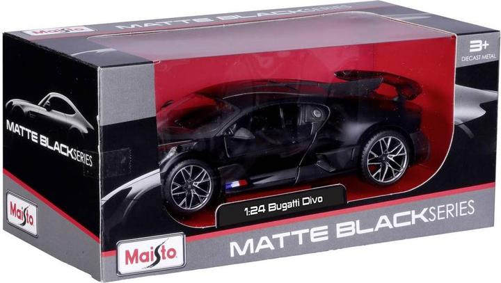Image du produit Maisto Bugatti Divo 1/24 noir mat