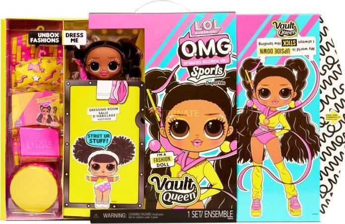 Actual product image L.O.L. Surprise! OMG Sports Doll-Gymnastics