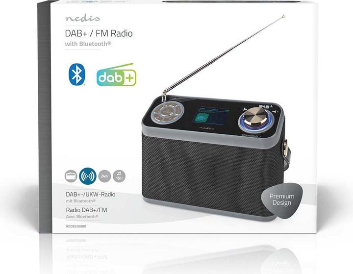 Actual product image Nedis DAB+ radio (DAB+, FM, Bluetooth)