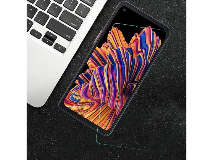 Produktbild Screenguard Samsung Galaxy XCover Pro Panzerglas Schutzfolie Case Friendly Design (1 Stück, Samsung Galaxy S21)