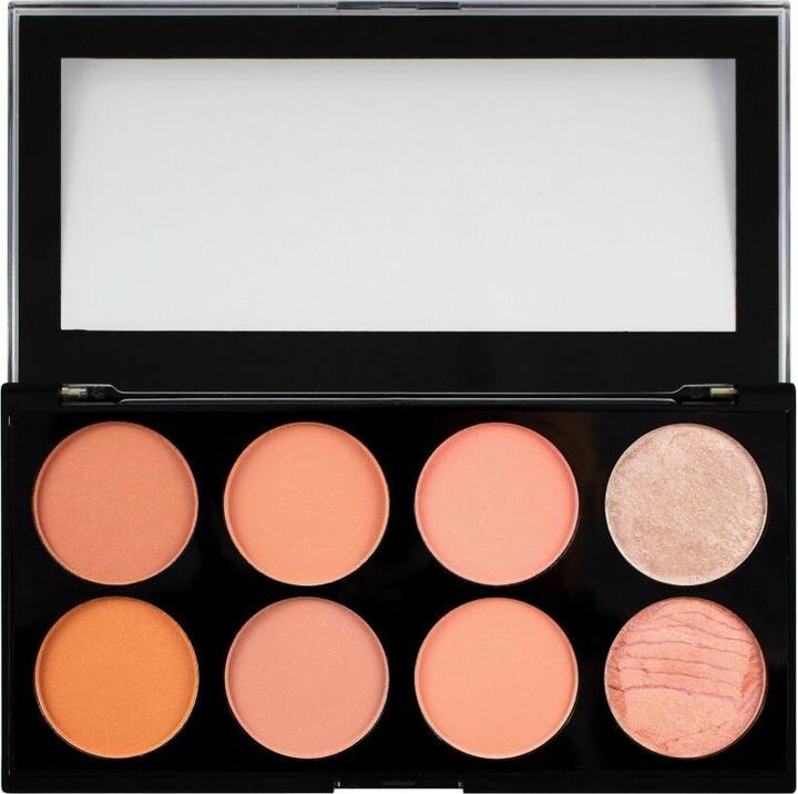 Actual product image Makeup Revolution Ultraush And Contour -ush Palette Shade Hot Spice (Hot spice)